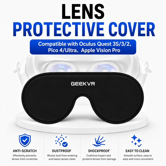 GEEKVR VR Lens Protector – Dual-Sided Pad for Meta Quest, Pico & Apple Vision Pro