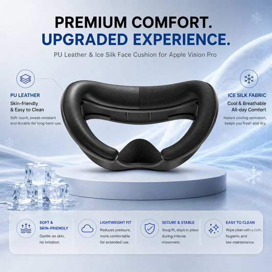 GEEKVR Modular Mask for Apple Vision Pro (World's First Replacement Light Seal)