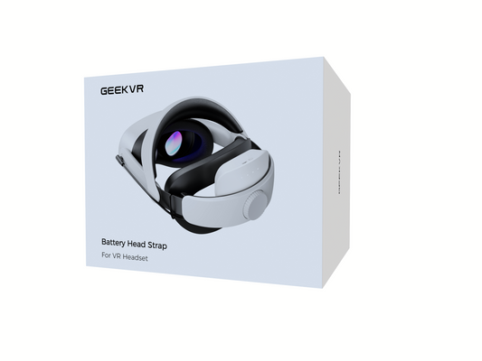 (Pre-sale)GEEKVR 40W Comfort Halo Head Strap with Battery for Meta Quest 3/3S